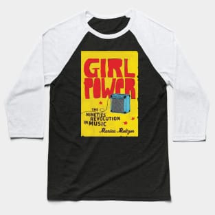 retro vintage girl power Baseball T-Shirt